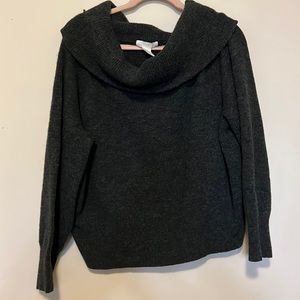 Off the shoulder sweater